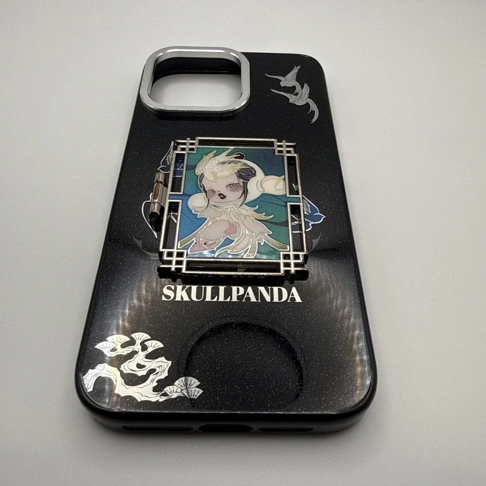 POP MART SKULLPANDA The Mirage Series iPhone 16 Pro Max Phone Case With Mirror